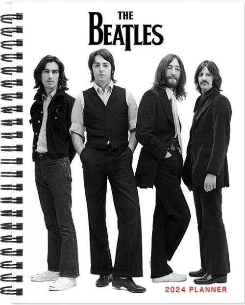 BEATLES STANDING 2024 MONTHLY PLANNER Specially Priced [3396] 18.