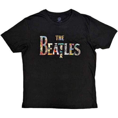 BEATLES ALBUM COVER IMAGES LOGO TEE [5678] - $25.50 : Beatles Gifts and ...