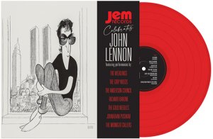 JEM RECORDS CELEBRATES JOHN LENNON - RED VINYL LP