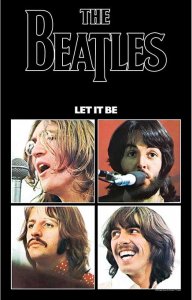 BEATLES LET IT BE TEXTILE POSTER