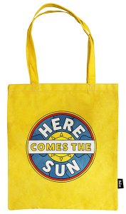 THE BEATLES HERE COMES THE SUN SHOPPER TOTE