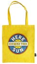 THE BEATLES HERE COMES THE SUN SHOPPER TOTE