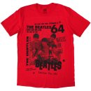 BEATLES 64 - RED T-SHIRT