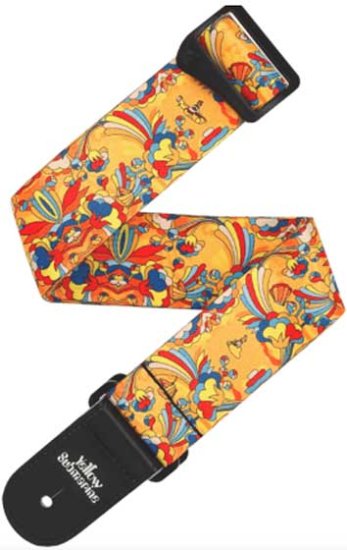 YELLOW SUBMARINE 55TH ANNIV GUITAR STRAP - Click Image to Close