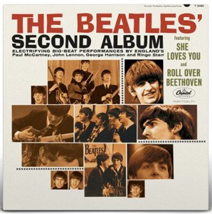 THE BEATLES' SECOND ALBUM VINYL LP