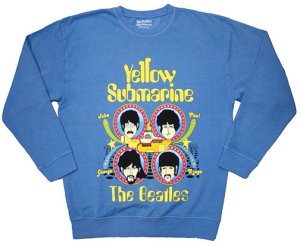 YELLOW SUB & PORTHOLES BLUE SWEATSHIRT