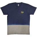 THE BEATLES LOGO W/GUITAR NAVY TEE