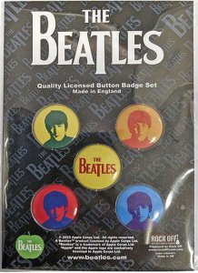 JOHN, PAUL, GEORGE, & RINGO + 1 PIN SET