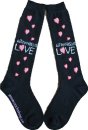 ALL YOU NEED IS LOVE WOMEN'S KNEE-HI SOCKS