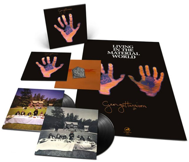 LIVING IN THE MATERIAL WORLD REMASTERED 2LP SET - Click Image to Close