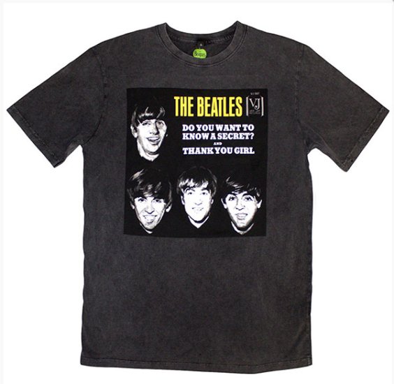 THE BEATLES ON VEE-JAY PICTURE SLEEVE TEE - Click Image to Close