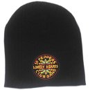 BEATLES SGT PEPPER BLACK BEANIE