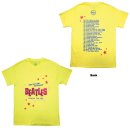 BEATLES AMERICAN TOUR '64 YELLOW TEE