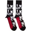 LET IT BE SILHOUETTES UNISEX SOCKS