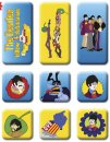 BEATLES YELLOW SUBMARINE 9 PIECE MINI MAGNET SET