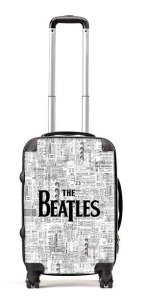 BEATLES TICKETS IN BLACK & WHITE - CARRY ON SUITCASE
