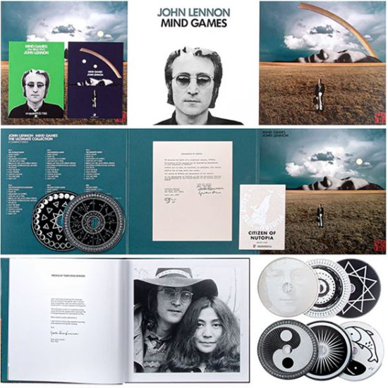 JOHN LENNON: MIND GAMES DELUXE BOX SET - 6 CD/2 BLU-RAY - Click Image to Close