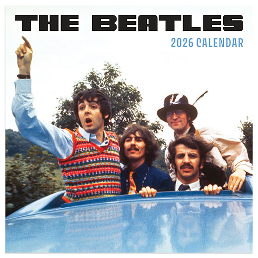 BEATLES MINI 2026 WALL CALENDAR - Was $16.00 ONLY $2.00 (image for) BEATLES MINI 2026 WALL CALENDAR - Was $16.00 ONLY $2.00