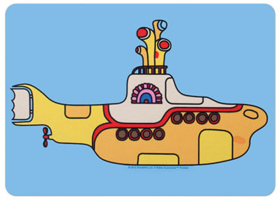 YELLOW SUBMARINE SHAPED MOUSE PAD - Last Two : Beatles Gifts and ...