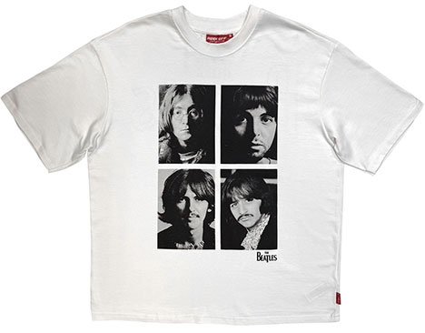 BEATLES WHITE ALBUM PORTRAITS TEE (image for) BEATLES WHITE ALBUM PORTRAITS TEE