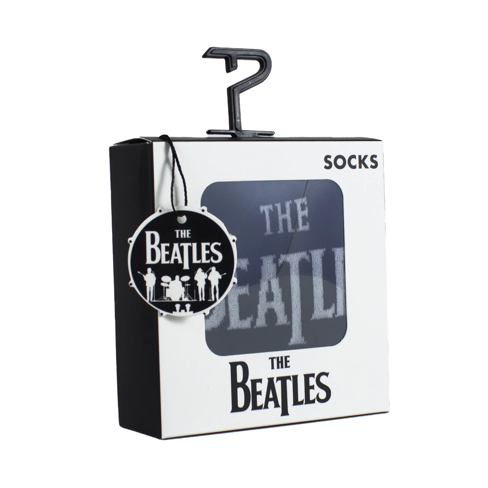 THE BEATLES LOGO SOCKS SINGLE PAIR BOXED