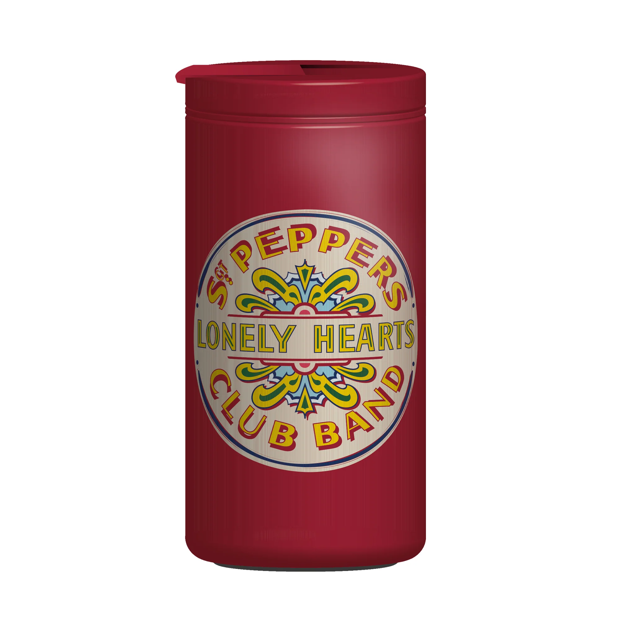 SGT PEPPER METAL TRAVEL MUG - Click Image to Close