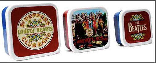 SGT. PEPPER SNACK BOXES - SET OF 3